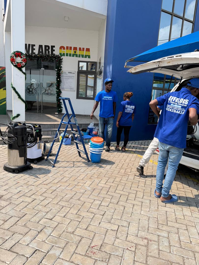 Effelois team on-site at a corporate client
